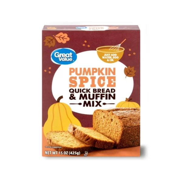 Great Pumpkin Spice Wuick Bread & Muffin Mix